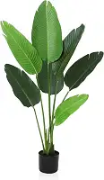 Штучне бананове дерево 120 см у горщику – декоративна рослина
