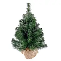 Ялинка Classic в мішковині 50 см зелена