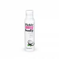 Масажна піна Love To Love TICKLE MY BODY COCONUT (150 мл) зволожувальна