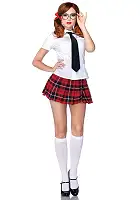 Костюм школярки Leg Avenue Private School Sweetie S