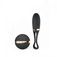 Виброяйце Dorcel Secret Delight Gold з пультом ДК, з турборежимом і голосовим керуванням