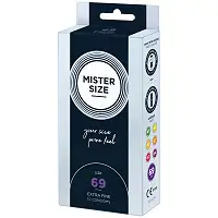 Презервативи Mister Size - pure feel - 69 (10 condoms), товщина 0,05 мм