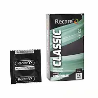 Презервативи Holographic Recare Classic Condoms 12 шт, класичні