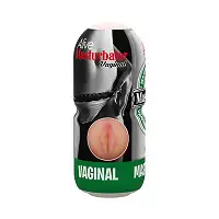 Недорогий мастурбатор-вагіна Alive Heineken Vagina у вигляді банки пива