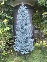 Ялинка лита Traditional Slim 180см блакитна