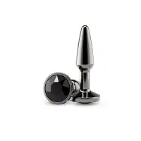 Анальна пробка NS Novelties Rear Assets - Tapered - Small - Gunmetal - Black