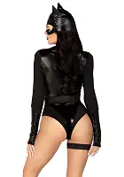 Еротичний костюм кішечки Leg Avenue Fierce Feline XS