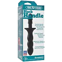 Тримач-руків’я Doc Johnson з кріпленням Vac-U-Lock - Black Handle для іграшок
