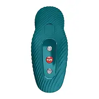 Накладний вібратор Fun Factory LAYA III Bottle Green, ефект постукування пальцем