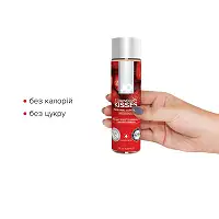Змазка на водній основі System JO H2O — Strawberry Kiss (120 мл) без цукру, рослинний гліцерин