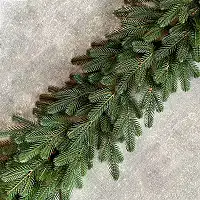 Гірлянда хвойна Traditional пишна лита 1,2 м зелена