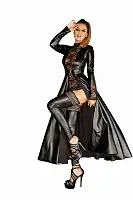 Сукня Noir Handmade F128C Powerwetlook gown coat - XL