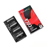 Презервативи Holographic Recare Cola Dotted&Ribbed Condoms 12шт, з пухирцями і ребрами, аромат: Кола