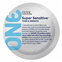 Набір презервативів ONE Super Sensitive 100 шт, мегапак тюб