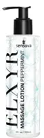 Лосьйон для масажу ніг та ступень Sensuva ELXYR Massage Lotion Peppermint (236 мл)