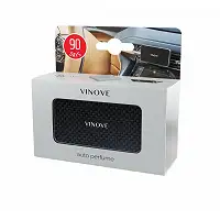 Ароматизатор для авто VINOVE Silverstone, колекція Energy, чоловічий аромат цитрусу, дерева та мускусу, 90 днів, змінний картридж