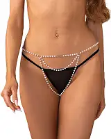 Прикраса-трусики Obsessive Lyxa jewelry crotchless panties
