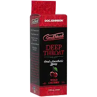 Спрей для мінету Doc Johnson GoodHead DeepThroat Spray - Wild Cherry 59 мл для глибокого мінету