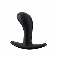 Анальна пробка Fun Factory BOOTIE S, чорна, діаметр 2,8 см, тонкий обмежувач 