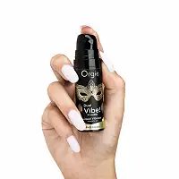 Рідкий вібратор Orgie - Dual Vibe! Pina Colada Kissable Liquid Vibrator (15 мл)