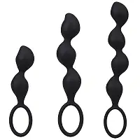 Набір анальних іграшок Doc Johnson Mood Naughty Contour Beads Trainer Set