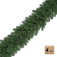 Хвойні гірлянди Lux литі зелені (упаковка 4 штуки по 2 м)