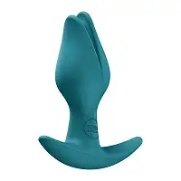 Анальна пробка Fun Factory BOOTIE FEM Bottle Green, у вигляді бутона, діаметр 2,9 см, тонкий обмежувач