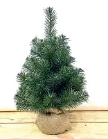 Ялинка Classic в мішковині 50 см зелена