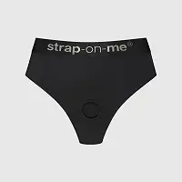 Трусики з фіксацією дилдо Strap-On-Me Harness Lingerie Idole - L - Black 