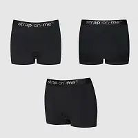 Шорти з фіксацією ділдо Strap-On-Me Harness Lingerie Allure - XL - Black