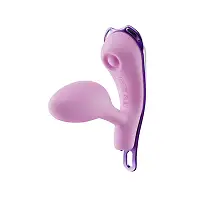 Віброяйце під одяг KISSTOY Viosecret Pro, з пульсацією для клітора, трусики-стрепи в комплекті