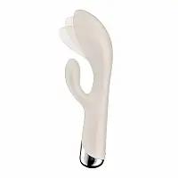 Вібратор-кролик Satisfyer Spinning Rabbit 1 Beige