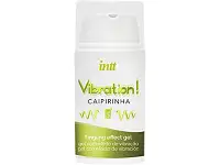Рідкий вібратор Intt Vibration Caipirinha  (15 мл), густий гель, дуже смачний, діє до 30 хвилин