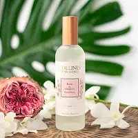 Духи для дому, Аромаспрей Троянда і гібіскус, інтер'єрні парфуми Collines de Provence, 100 мл