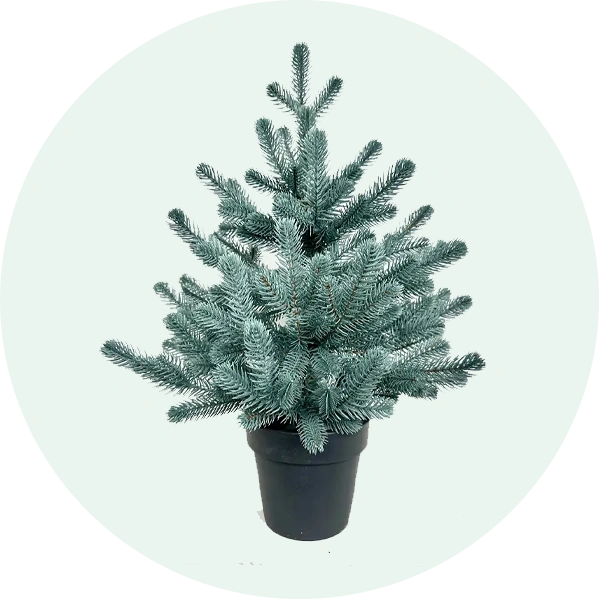 Ялинки литі настільні Traditional