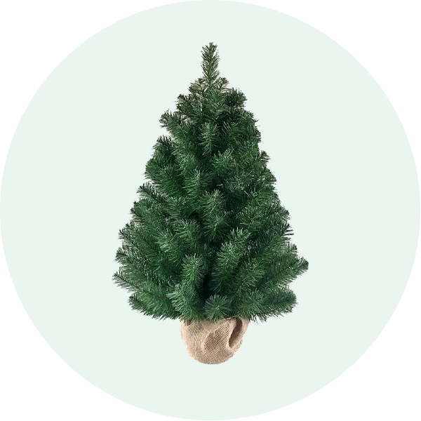 Ялинки із плівки настільні Classic