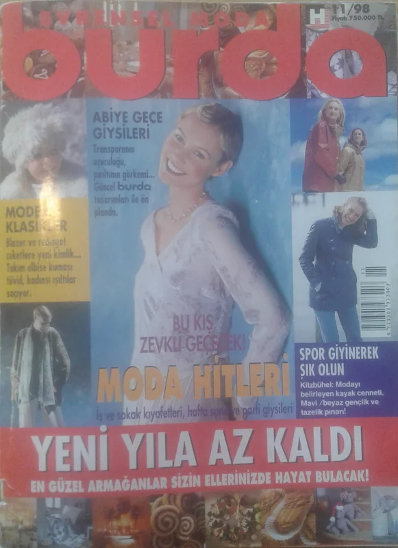 Burda Dergisi 1998/11 Kasım