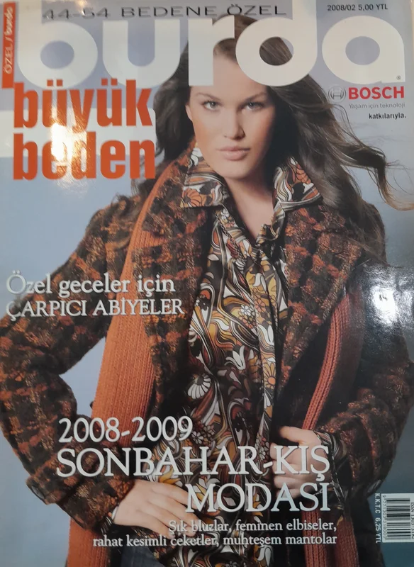 Burda Dergisi 2008/02 Büyük Beden