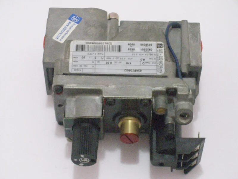 İnoksan 820 Nova mV Gaz Musluğu Orjinal Yedek Parça 1/2 Giriş Çıkış