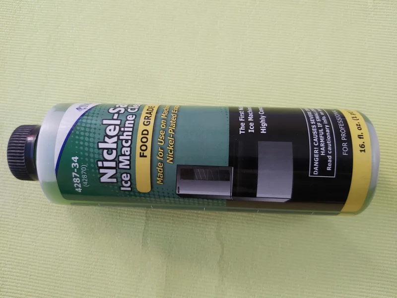 Nickel-Safe Buz makinesi Temizleyici (icematic orjinal yedek parça)