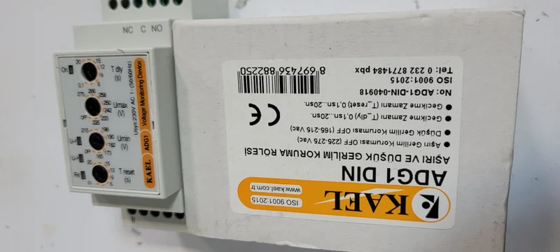 Inoksan Greenoks Fırın Gerilim Koruma Rölesi Orijinal Yedek Parça