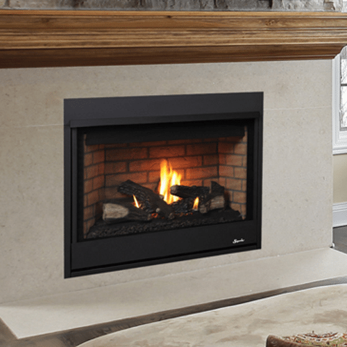 Superior Drt 2035 35 Direct Vent Gas Fireplace W/ Logs