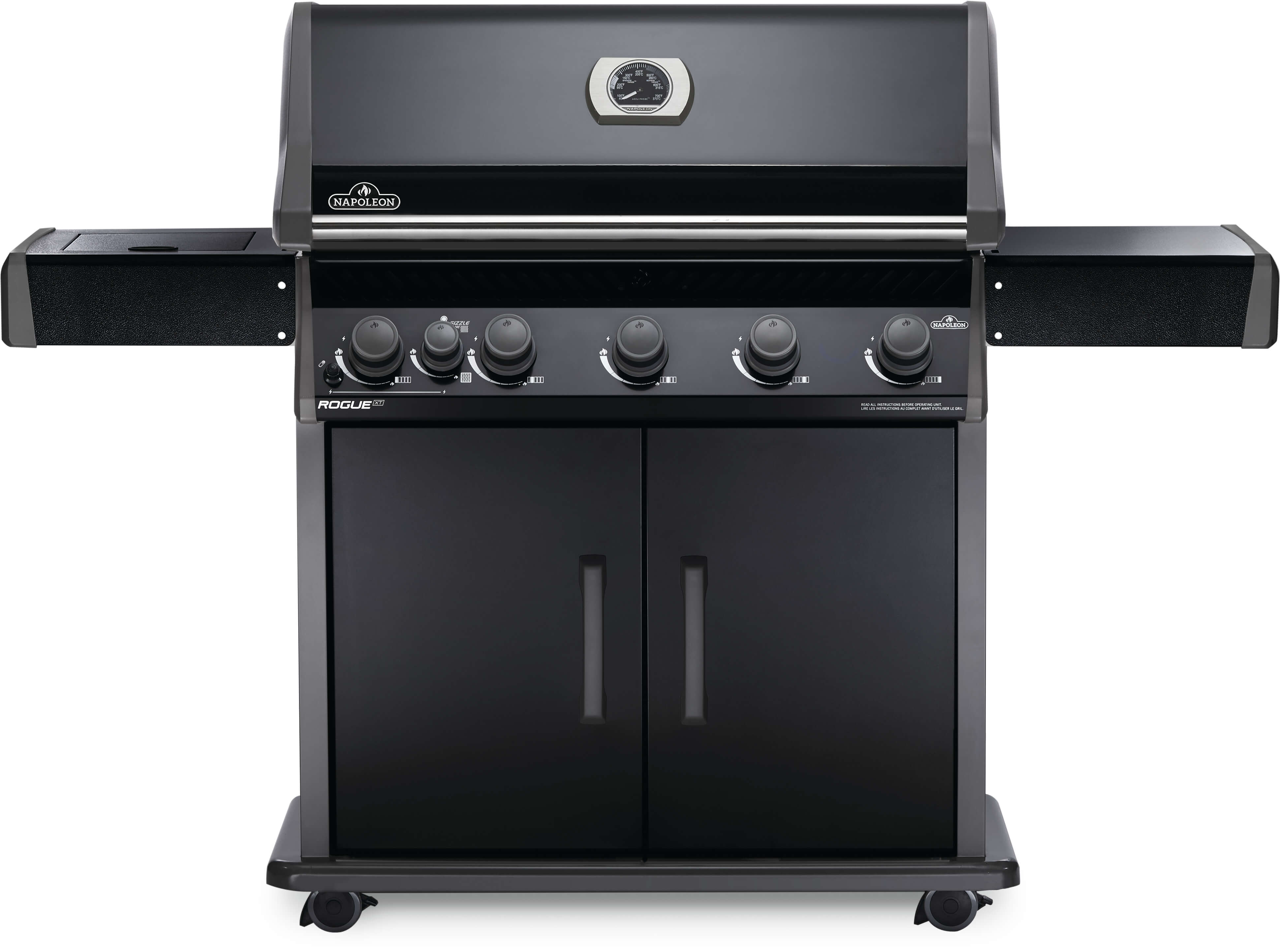 Napoleon Phantom Prestige 500 Propane Gas Grill with Infrared Burners in  Matte Black