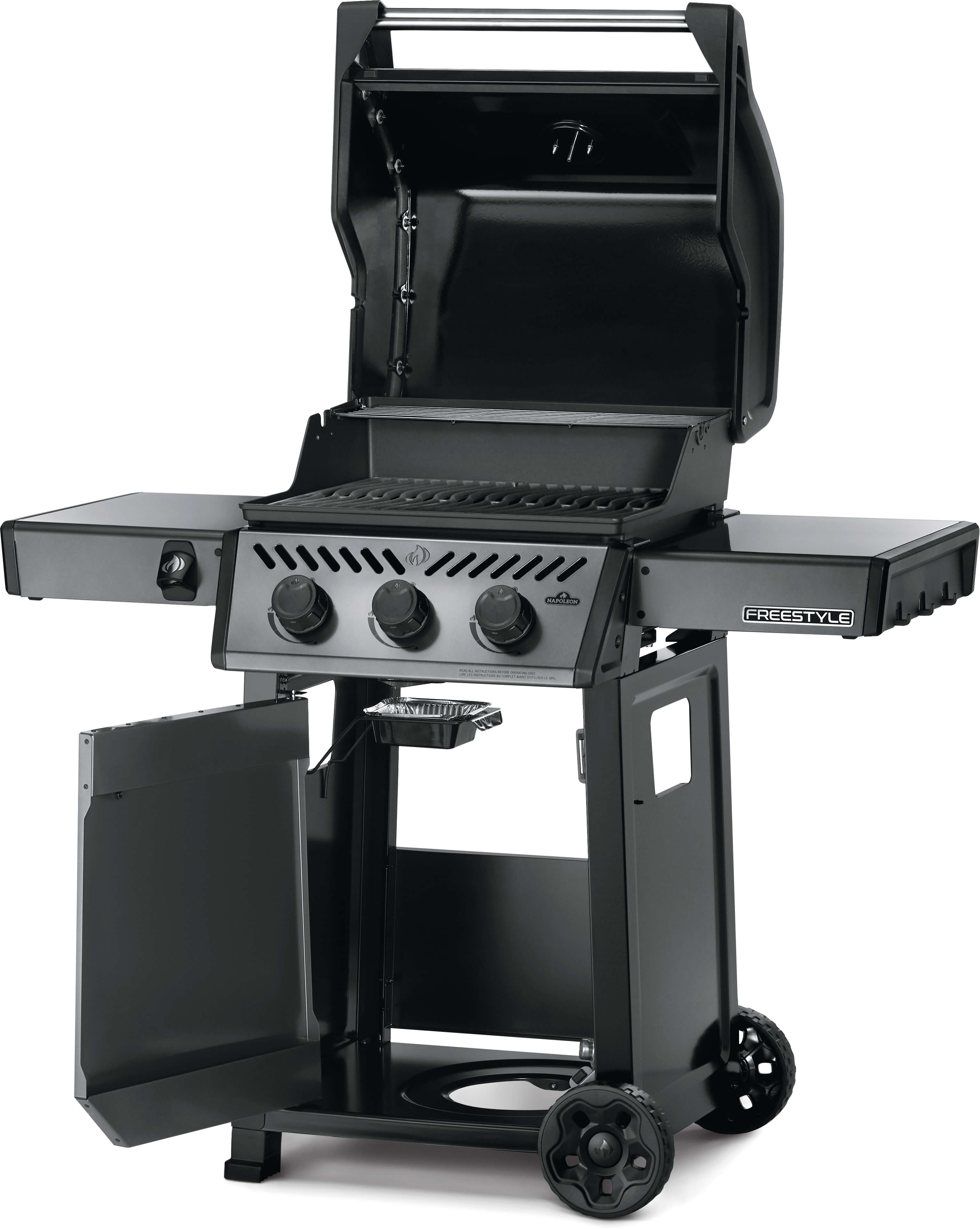 Napoleon Freestyle 365 Natural Gas Grill, Graphite Grey - Image 3