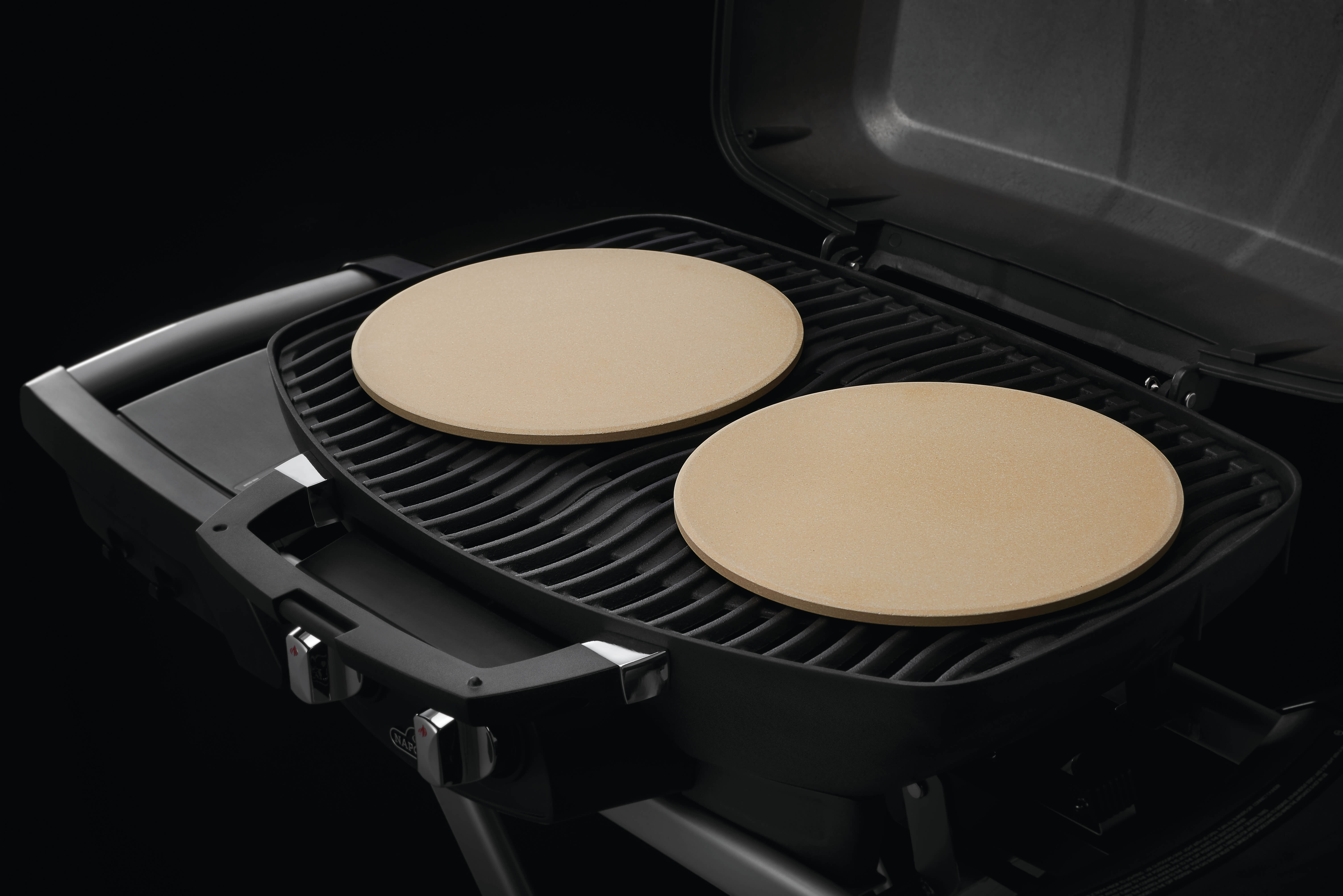 Napoleon 10 Inch Personal Sized Pizza/Baking Stone Set - Image 8