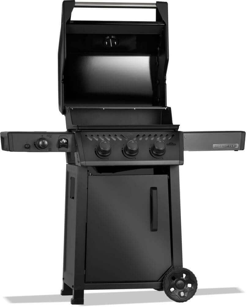 Freestyle™ PRO 365 Natural Gas Grill with Infrared Side Burner, Matte Black - Image 16