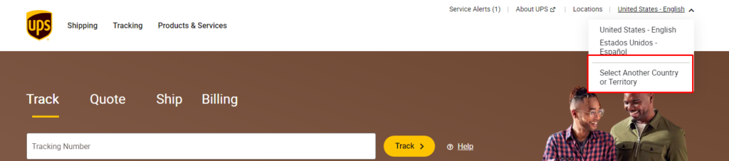 Verify the new UPS Account Number
