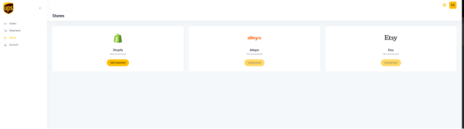 Register or Log In to UPS Dashboard
