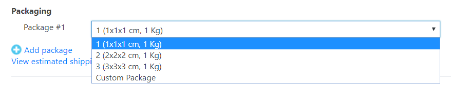 Create Single Shipments: User can selected multiple orders together categories.