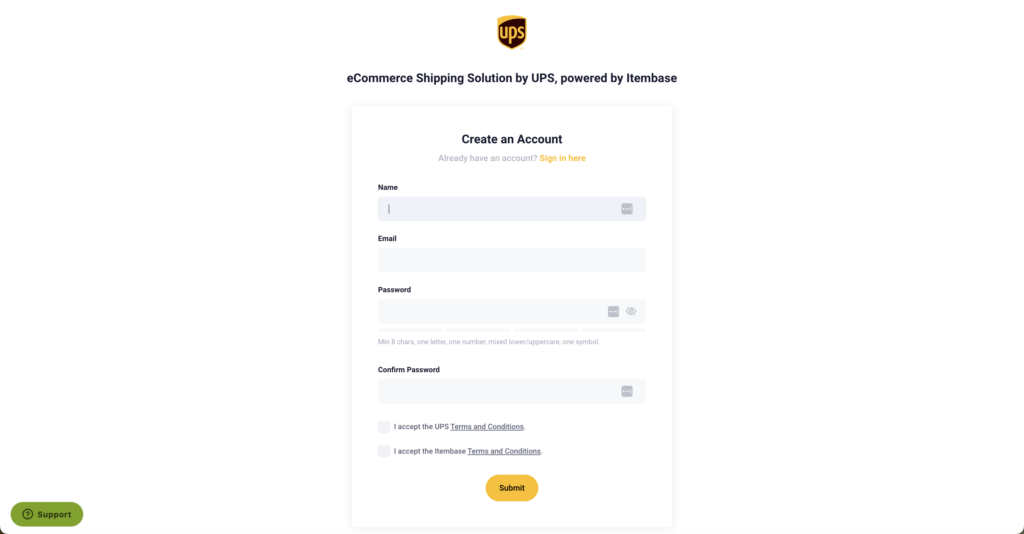 Create an Account and Login